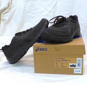 ASICS Gel-Venture 9 Ortholite Women’s Trail Running Shoes Black size 12W